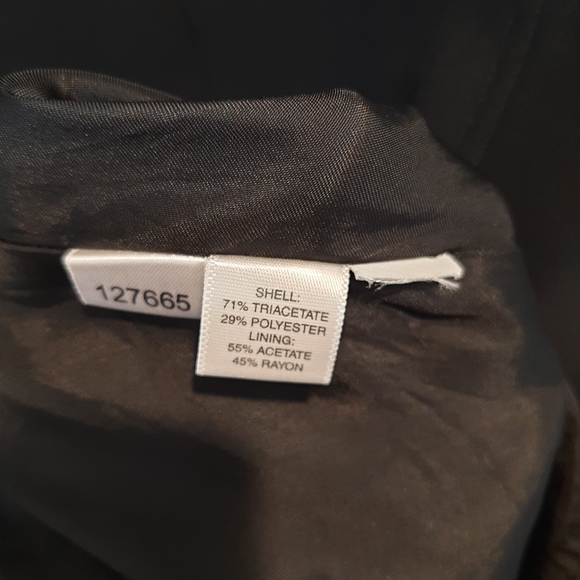 LBD Ann Taylor Elegant Black Sleeveless Dress by Ann Taylor Sz 6 - Picture 9 of 11